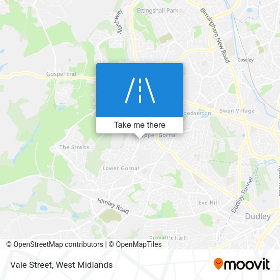 Vale Street map