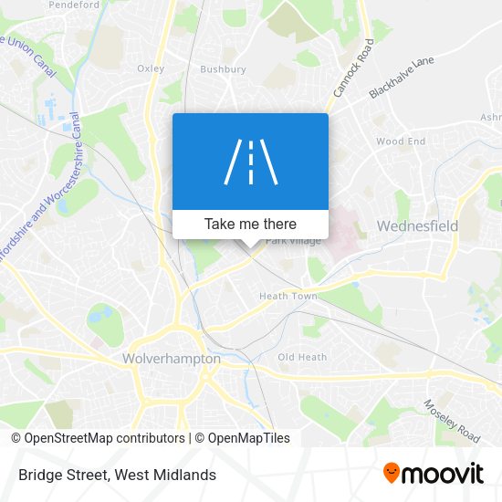 Bridge Street map