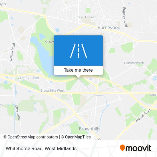 Whitehorse Road map