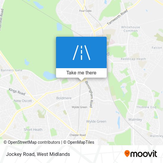 Jockey Road map