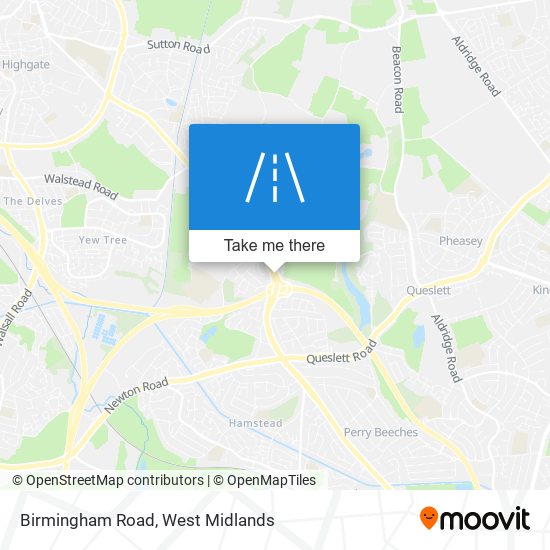 Birmingham Road map