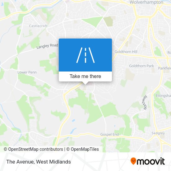 The Avenue map