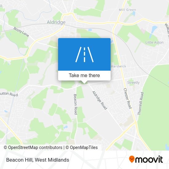 Beacon Hill map