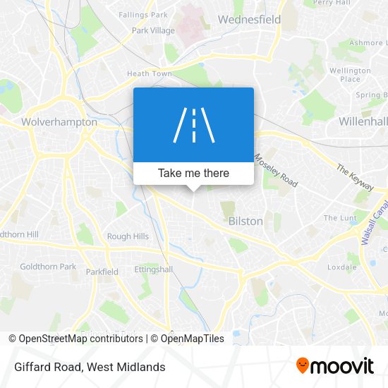 Giffard Road map