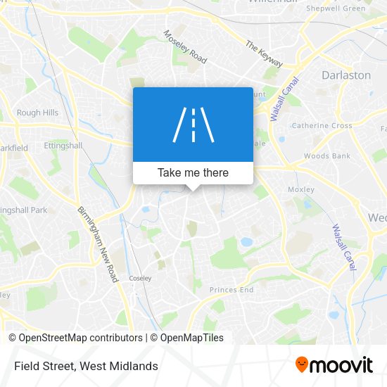 Field Street map