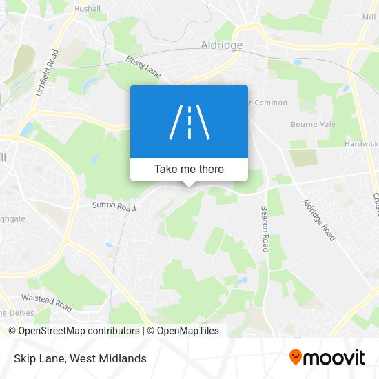 Skip Lane map