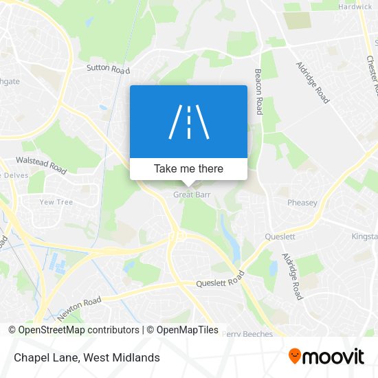 Chapel Lane map