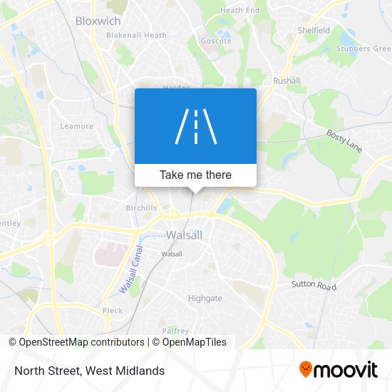 North Street map