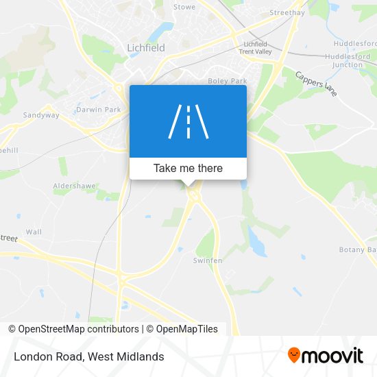 London Road map