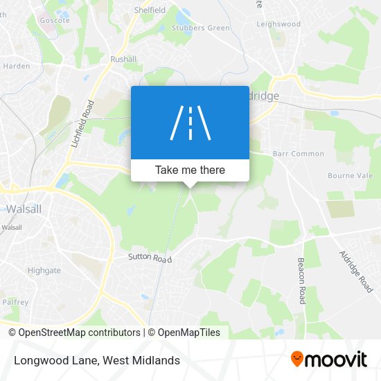 Longwood Lane map