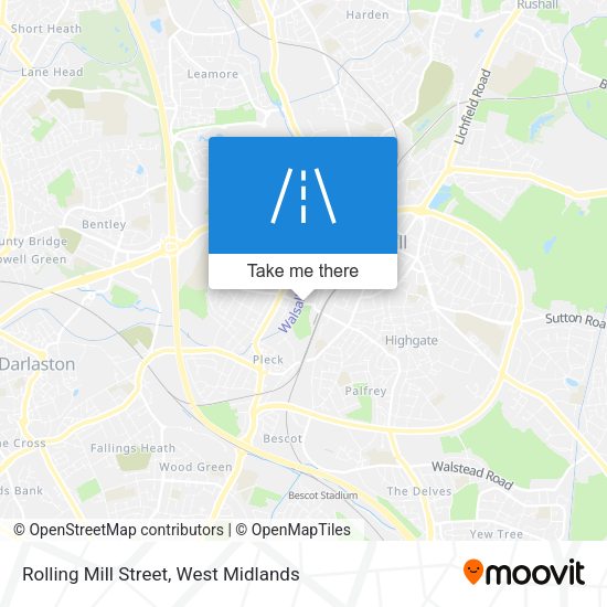 Rolling Mill Street map