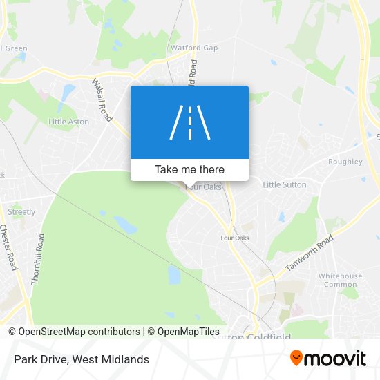 Park Drive map