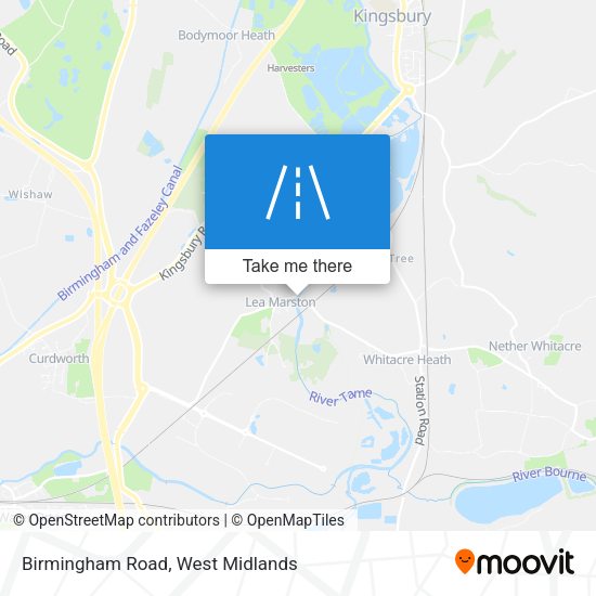Birmingham Road map
