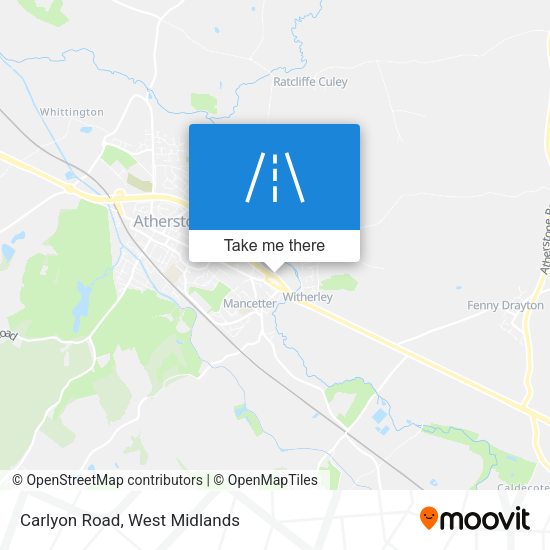 Carlyon Road map