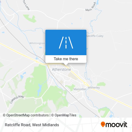 Ratcliffe Road map