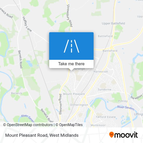 Mount Pleasant Road map