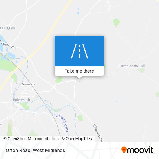 Orton Road map