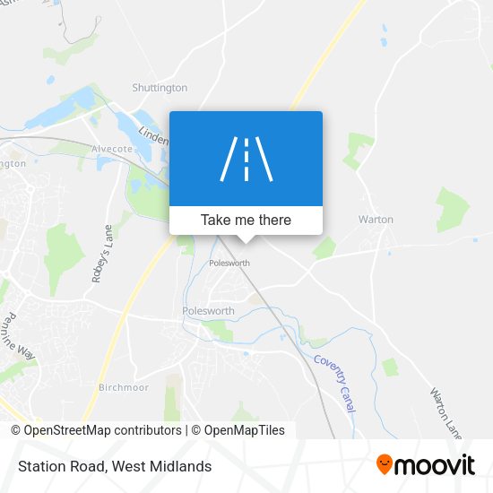 Station Road map
