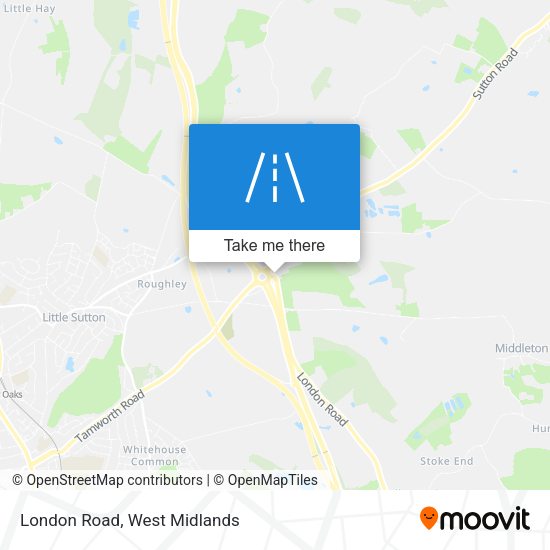 London Road map