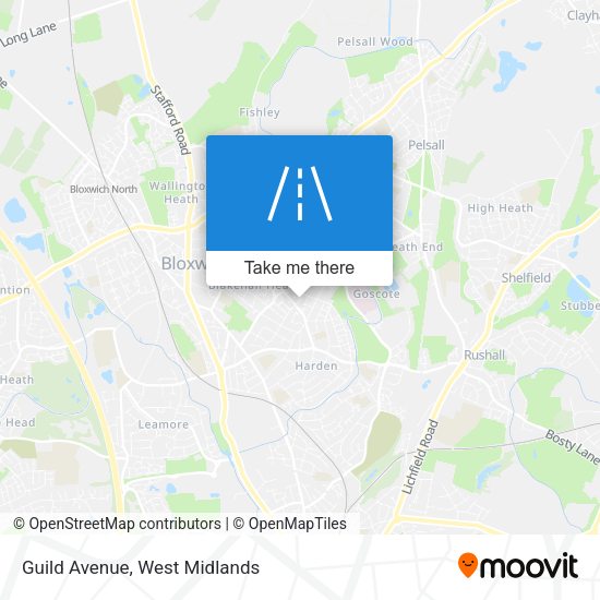 Guild Avenue map