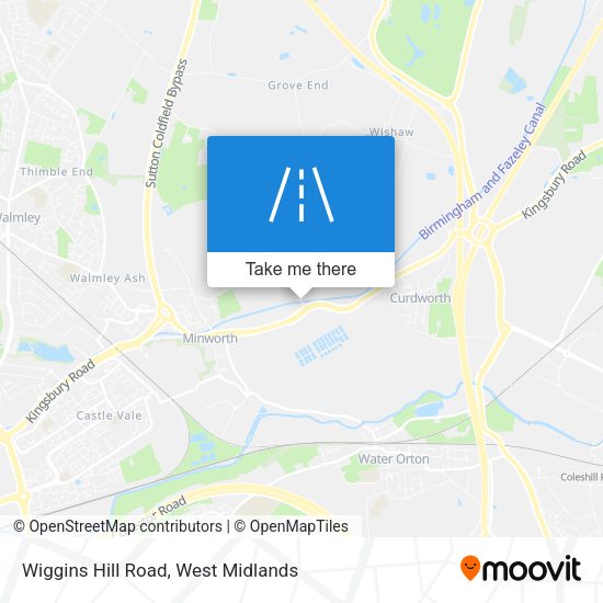 Wiggins Hill Road map