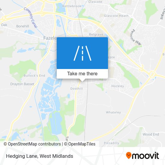 Hedging Lane map