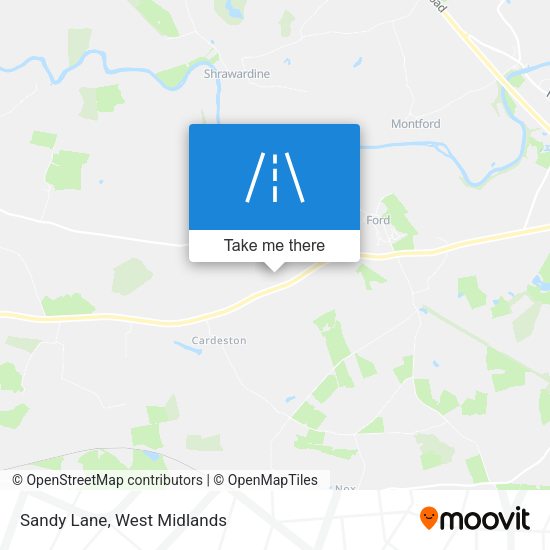 Sandy Lane map
