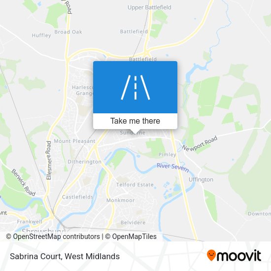 Sabrina Court map