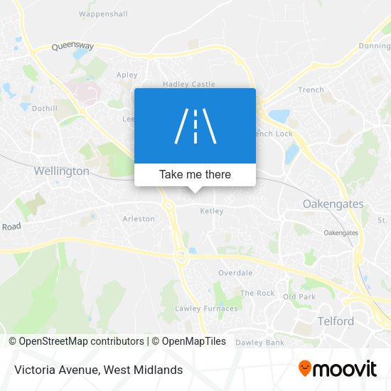 Victoria Avenue map