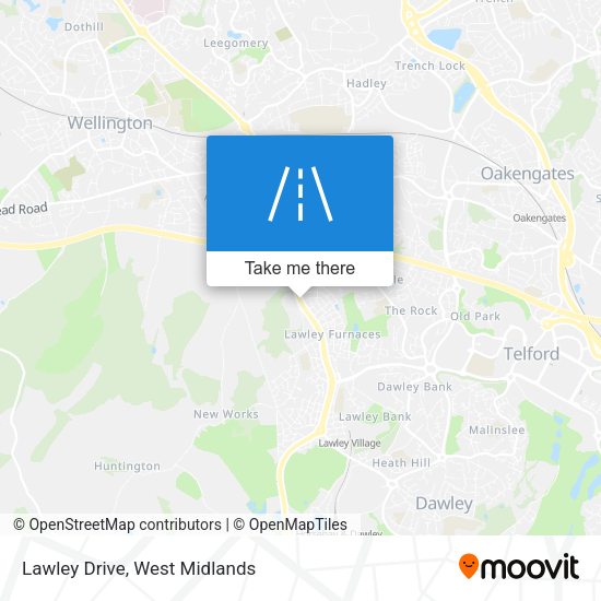 Lawley Drive map