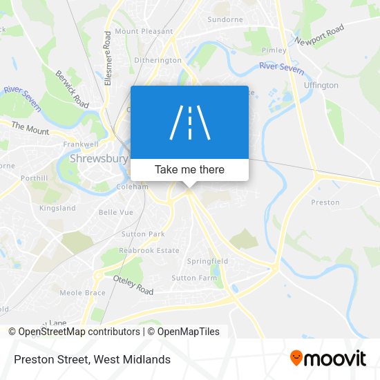 Preston Street map