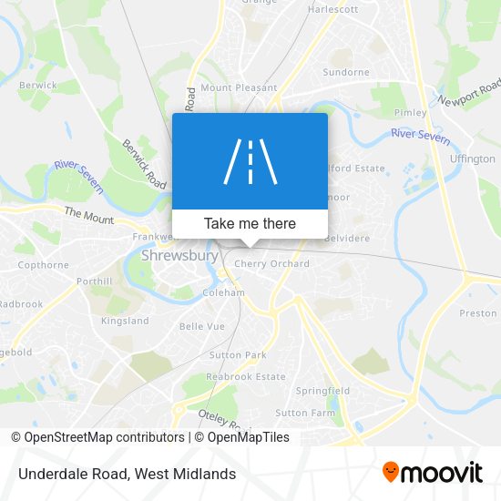 Underdale Road map