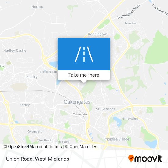 Union Road map