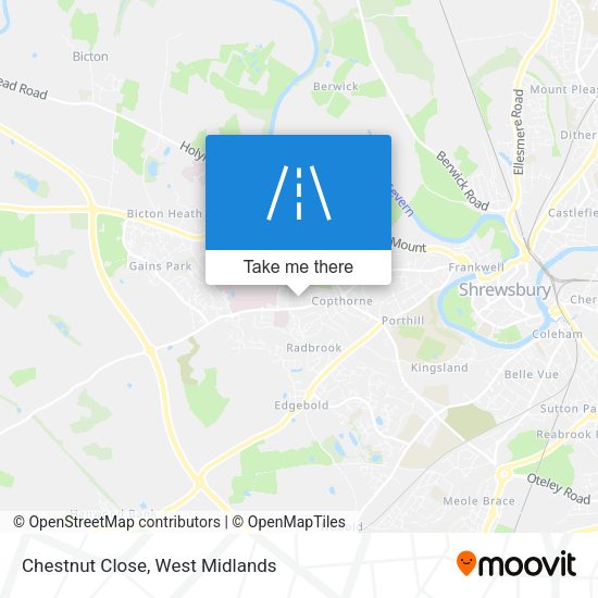 Chestnut Close map