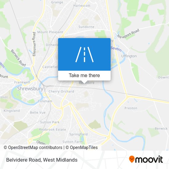 Belvidere Road map