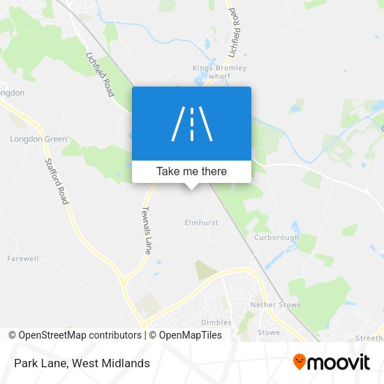 Park Lane map