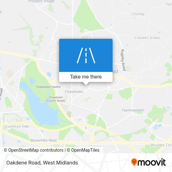 Oakdene Road map