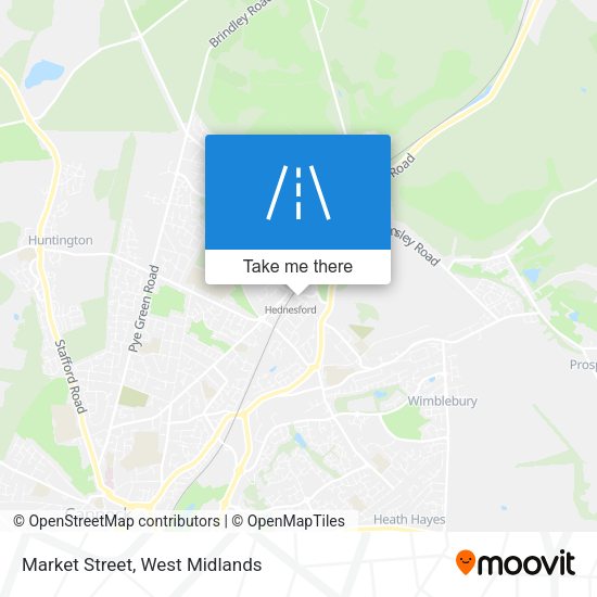 Market Street map