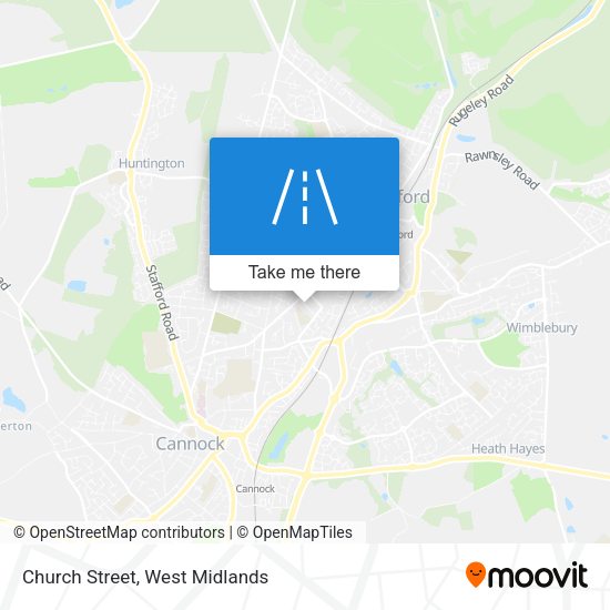 Church Street map