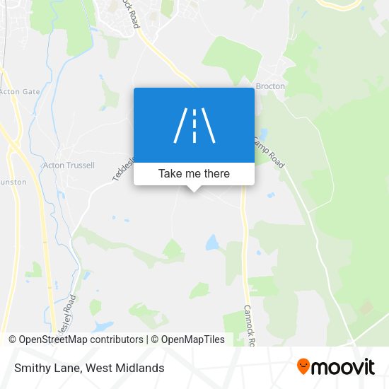 Smithy Lane map