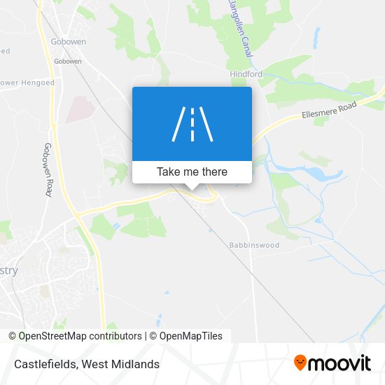 Castlefields map