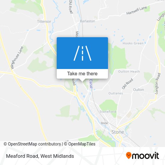 Meaford Road map
