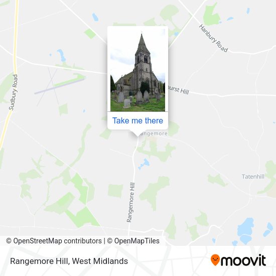 Rangemore Hill map