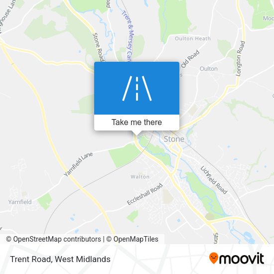 Trent Road map