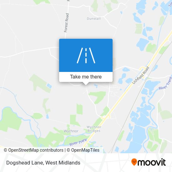 Dogshead Lane map
