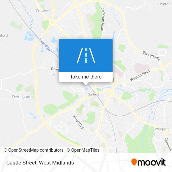 Castle Street map