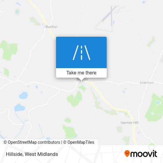 Hillside map