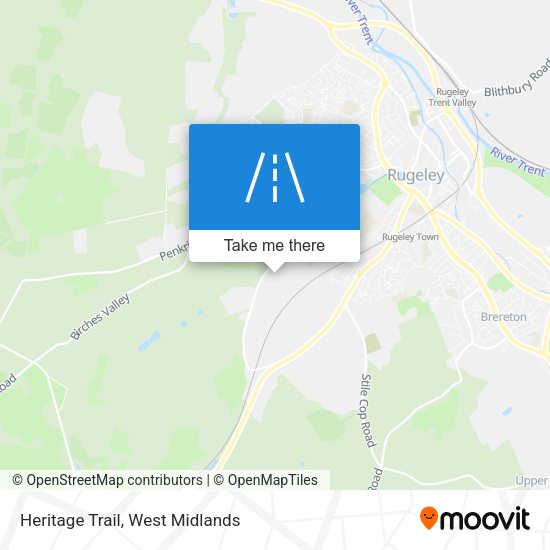 Heritage Trail map