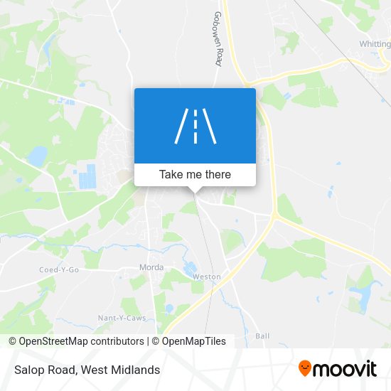 Salop Road map