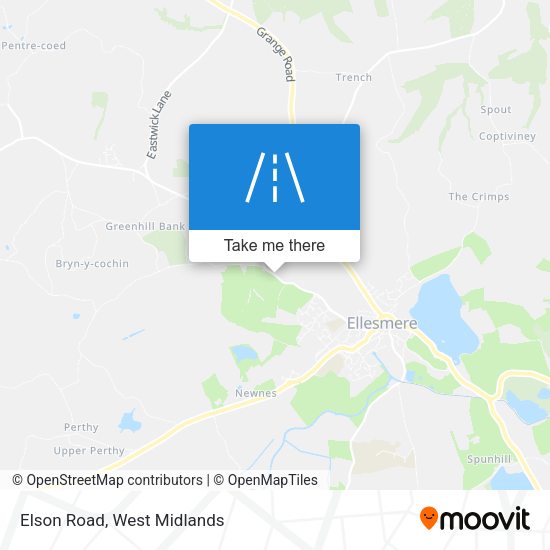 Elson Road map